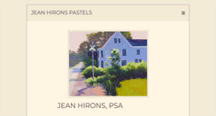 Desktop Screenshot of jeanhirons.com